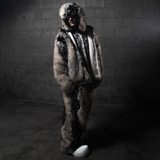 ALASKA FAUX FUR PANTS BROWN