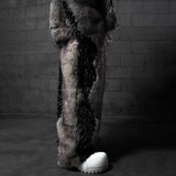 ALASKA FAUX FUR PANTS BROWN