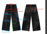 PERFECT FIT DENIM WASHED BLACK