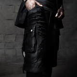 MUMMY WAXED RAVER JEANS BLACK