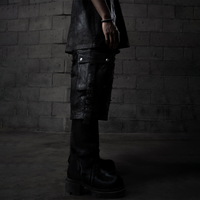 MUMMY WAXED RAVER JEANS BLACK