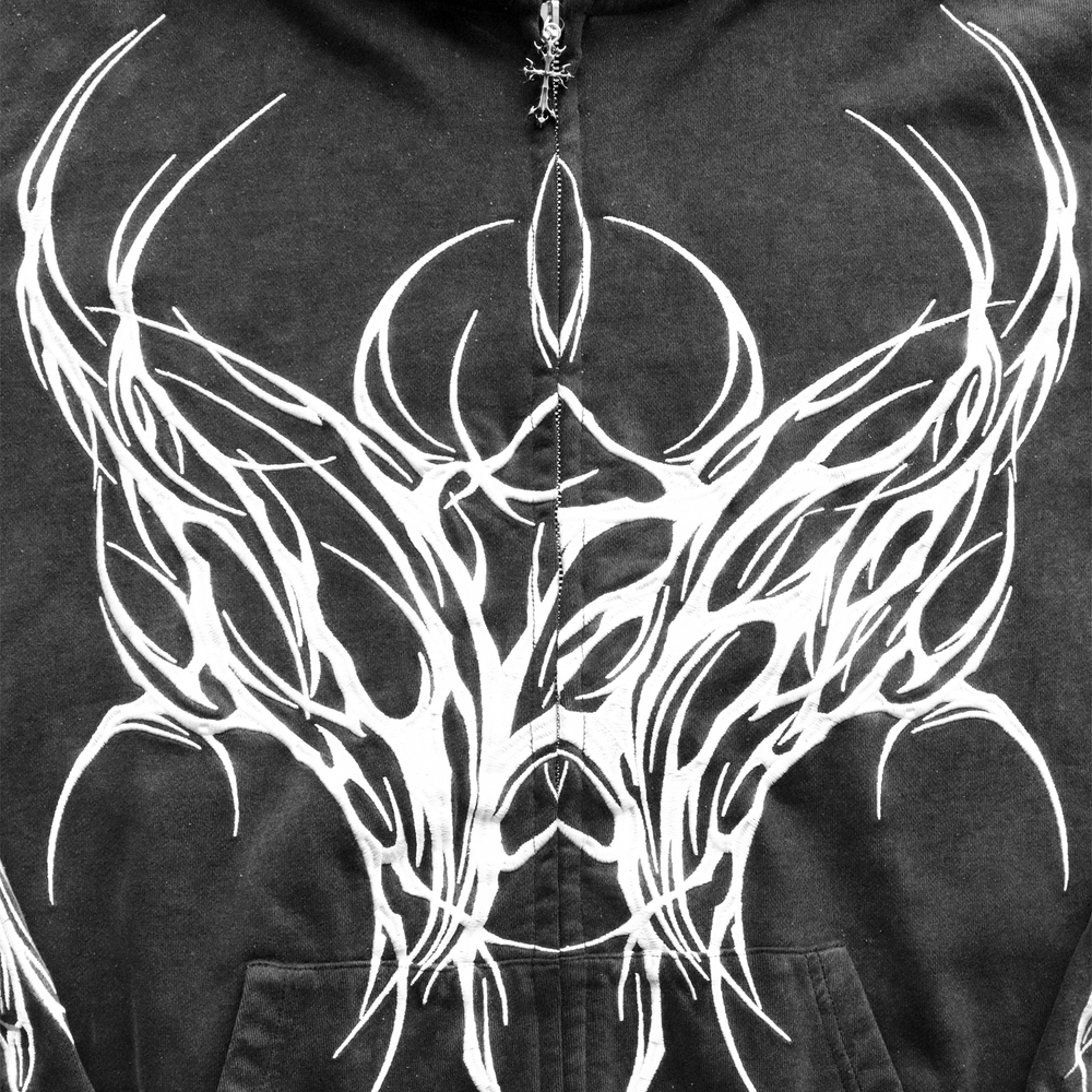 RAVAGE ZIP UP CHARCOAL
