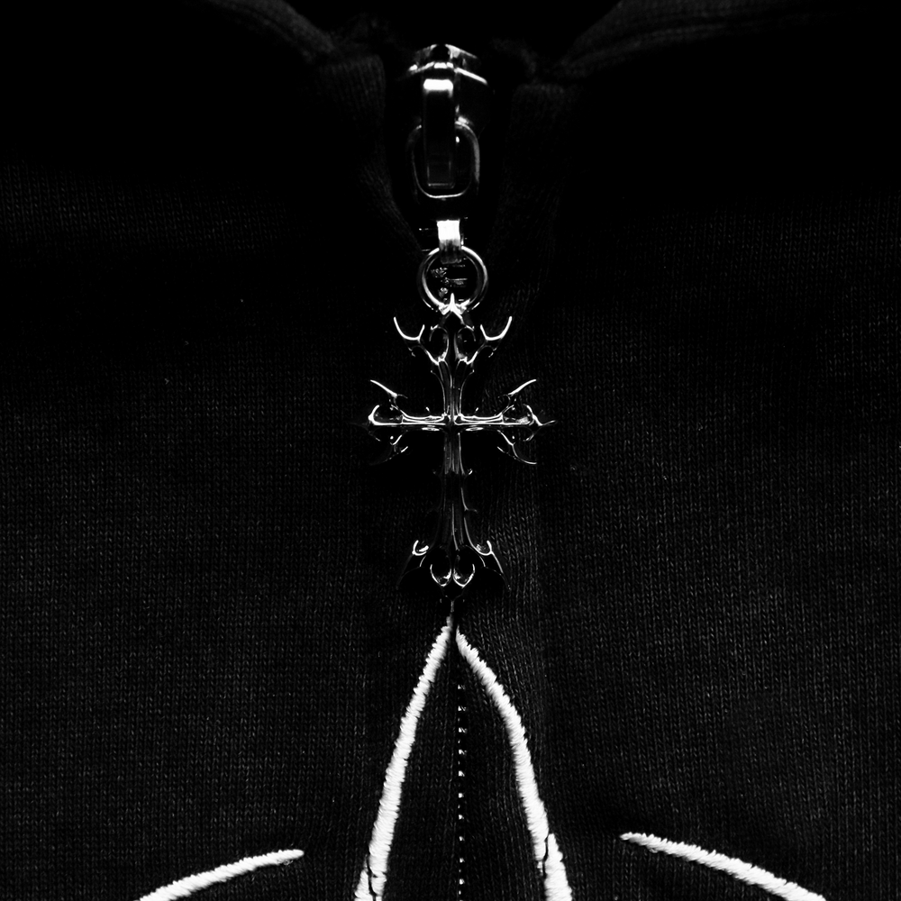 RAVAGE ZIP UP CHARCOAL