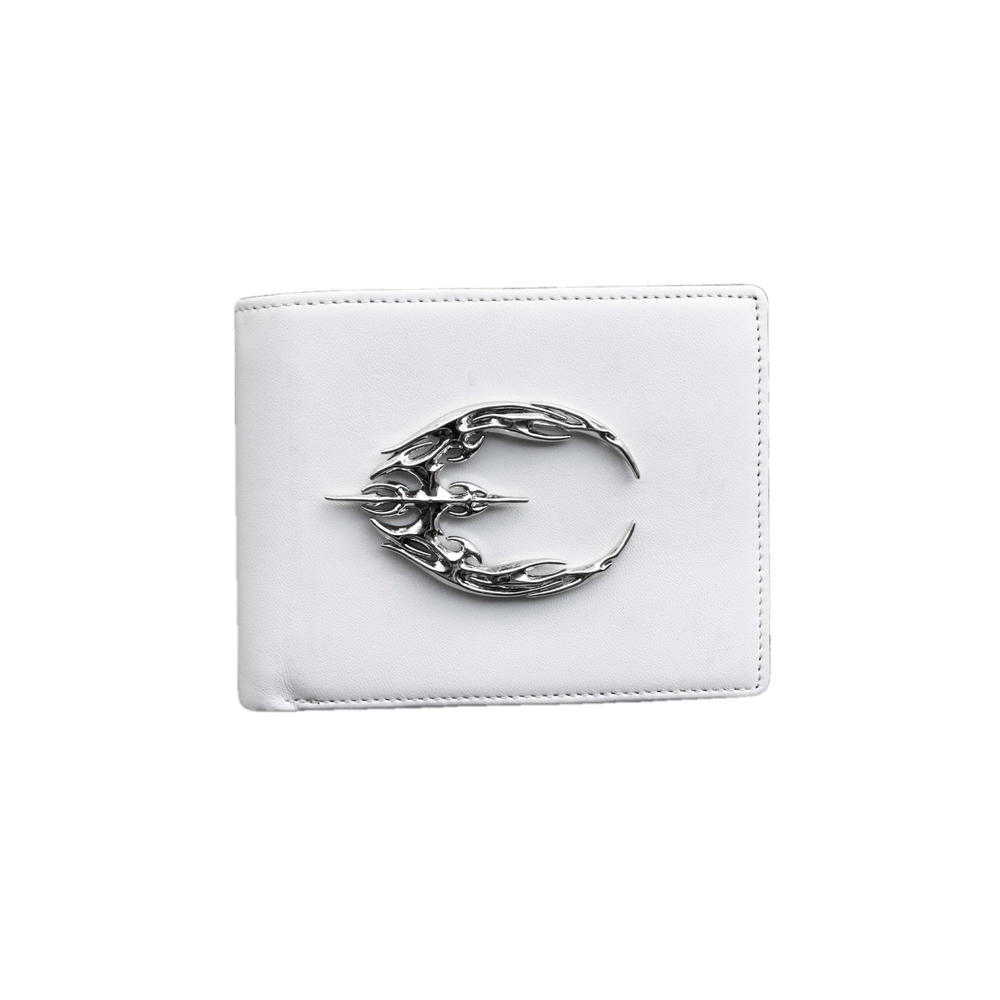 CURSE LOGO WALLET WHITE
