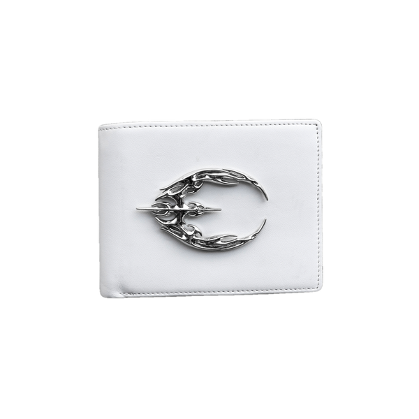 CURSE LOGO WALLET WHITE