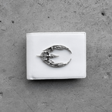CURSE LOGO WALLET WHITE
