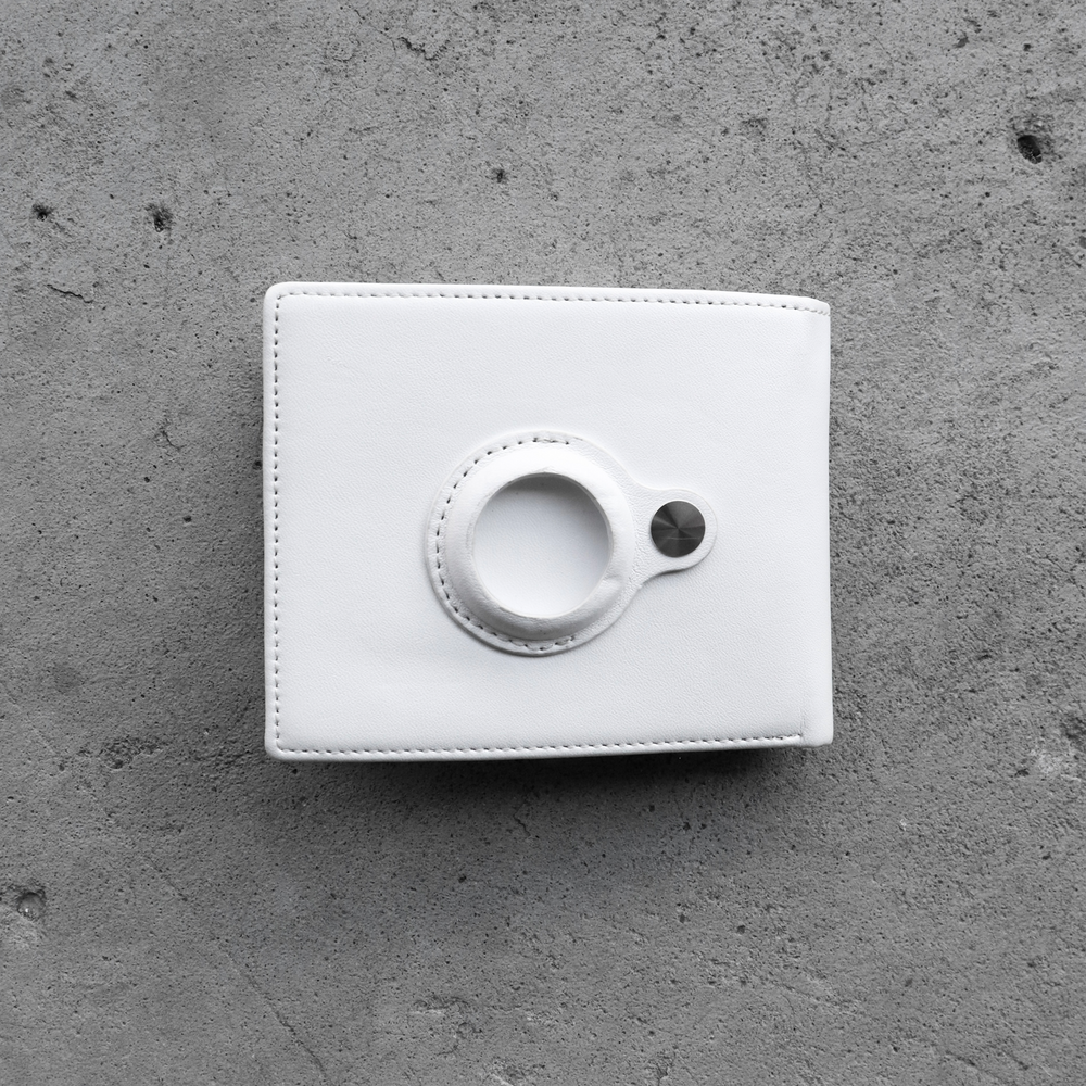 CURSE LOGO WALLET WHITE