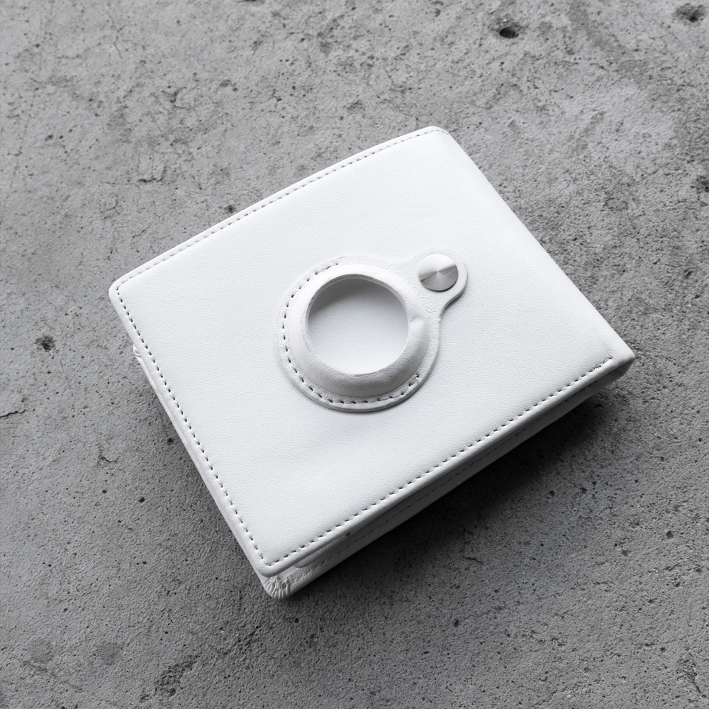CURSE LOGO WALLET WHITE