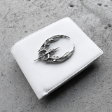 CURSE LOGO WALLET WHITE