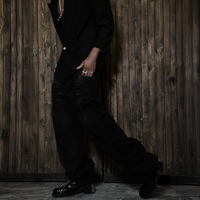 PERFECT FIT DENIM WASHED BLACK
